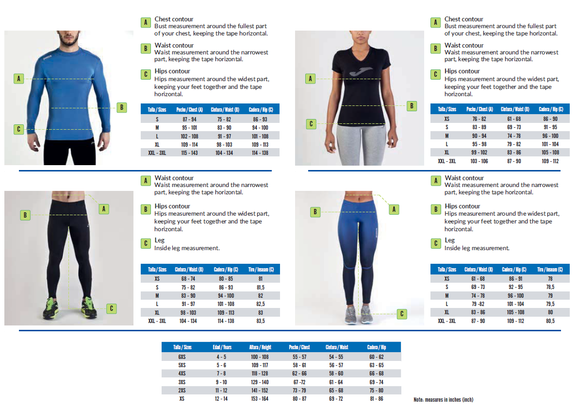 dkny sport leggings size guide chart