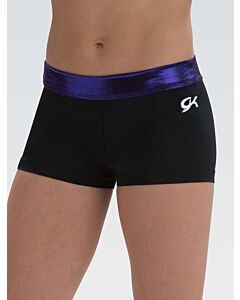 Comfort Fit Mystique Waistband Shorts - Purple