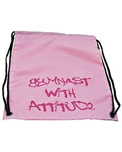 Gymnast with Attitude Gym Sac - Hot Pink